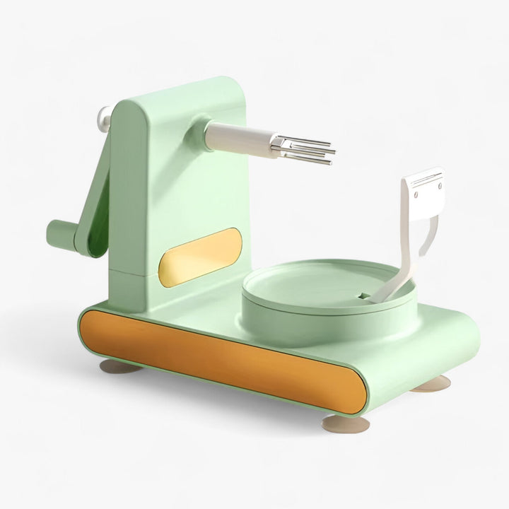 Time-saving green fruit peeler, PeelEase makes quick work of peeling various fruits and vegetables.
