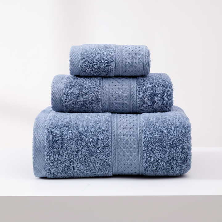 RelaxWrap plush cotton towel, soft and absorbent, ready for a luxurious spa experience