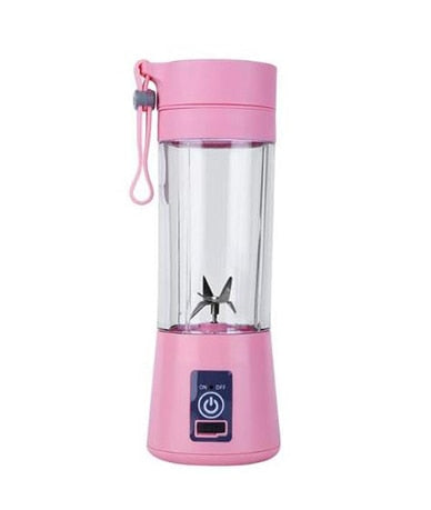 Portable USB rechargeable smoothie blender for fresh, healthy drinks on-the-go. Perfect travel personal blender.
