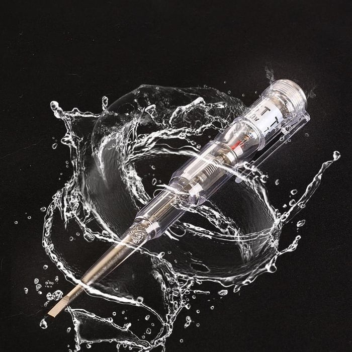 DIY electrical safety tester pen, non-contact voltage detector for quick circuit checks.