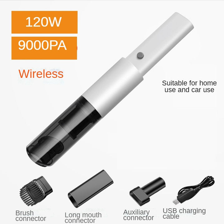 Efficient cordless mini vacuum for quick home & office cleaning. Portable & powerful handheld dust buster.