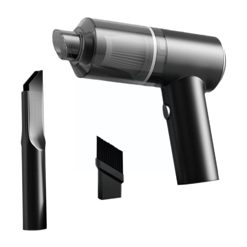 Powerful portable cordless vacuum for quick clean-ups. Handheld mini cleaner for home, office, car.