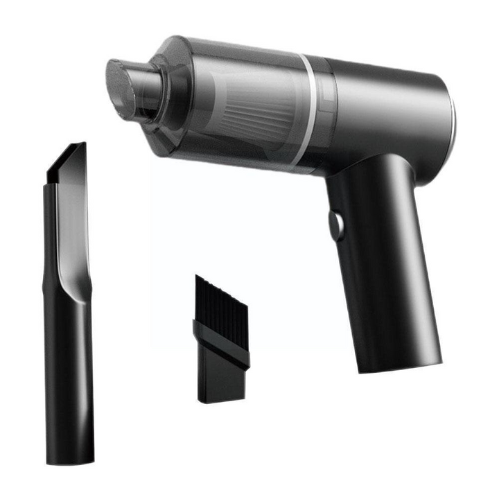 Powerful portable cordless vacuum for quick clean-ups. Handheld mini cleaner for home, office, car.