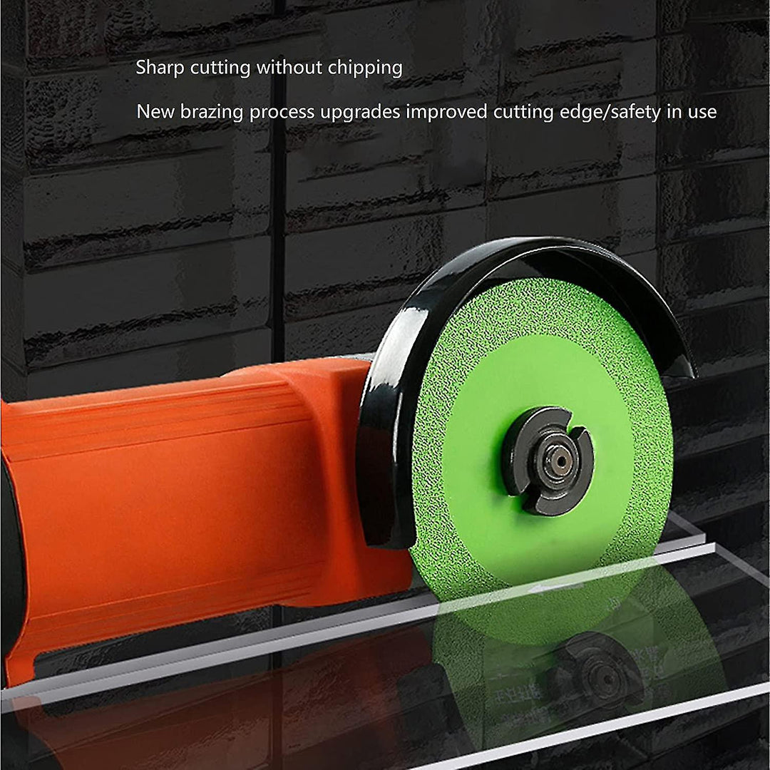 Specialized diamond cutting blade for tile cutters, ensuring clean and precise cuts on glass & ceramic tiles.