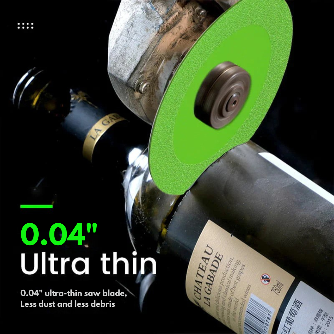 Versatile diamond blade for professional glass and tile cutting, a precision DIY tool for consistently clean results.