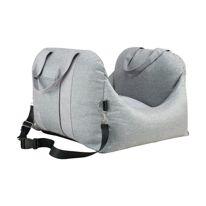 Soft dog bed from CuddleHaven™, a premium all-season pet kennel offering cozy comfort and stylish design.