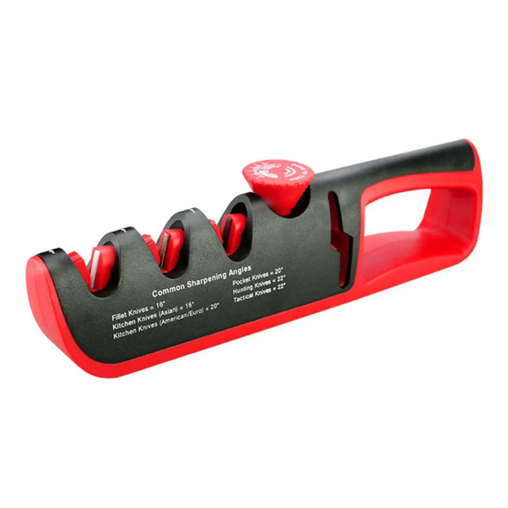 EdgeSharp 4-in-1 professional knife sharpener. Adjustable, with ceramic & tungsten steel for various blades.