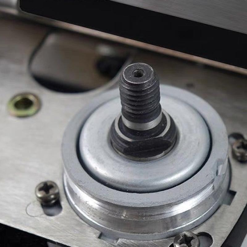 Professional masonry tool: 45-degree tile cutter holder for angle grinders, ensuring perfect bevel cuts.