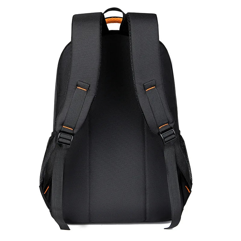 Modern men's waterproof school bag, ideal for college students & professionals needing laptop security.