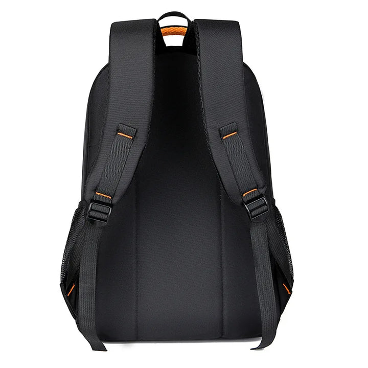 Modern men's waterproof school bag, ideal for college students & professionals needing laptop security.