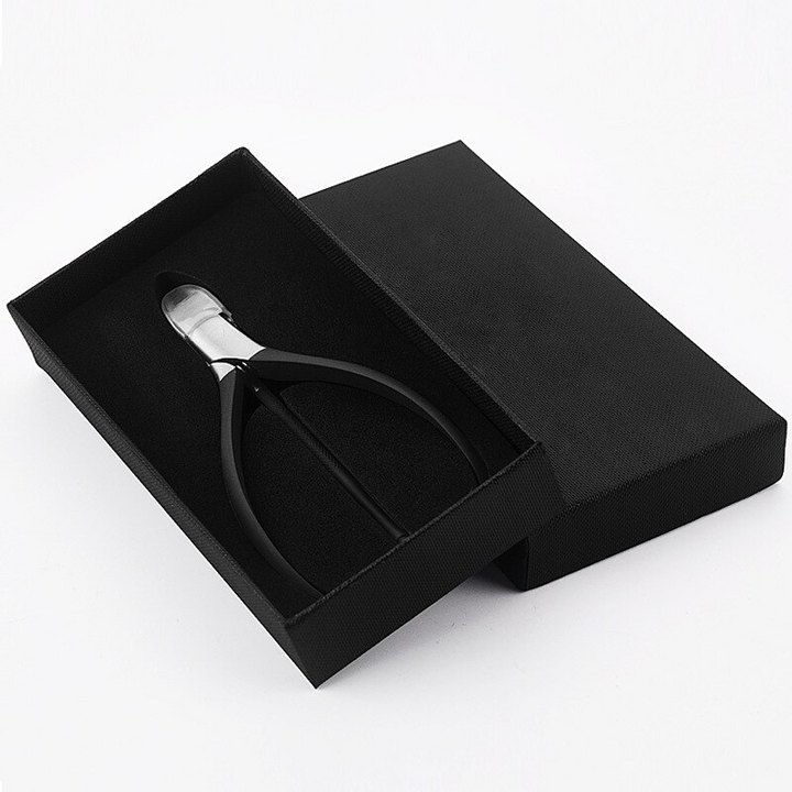 Professional precision tool: sharp nail clipper for ingrown nails & thick nails. Essential for home pedicure & manicure.
