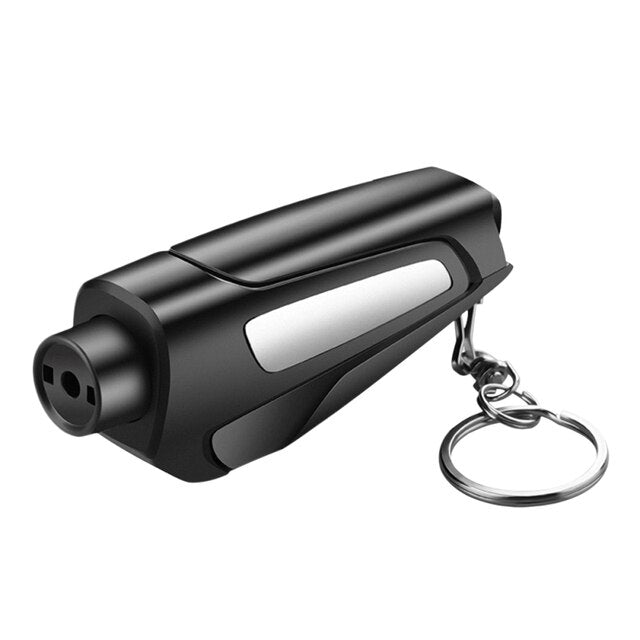QuickEscape emergency window breaker & seatbelt cutter. Essential car safety tool for vehicle escape.