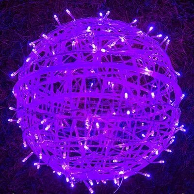 Rechargeable rattan LED light ball, versatile for indoor outdoor ambient lighting.