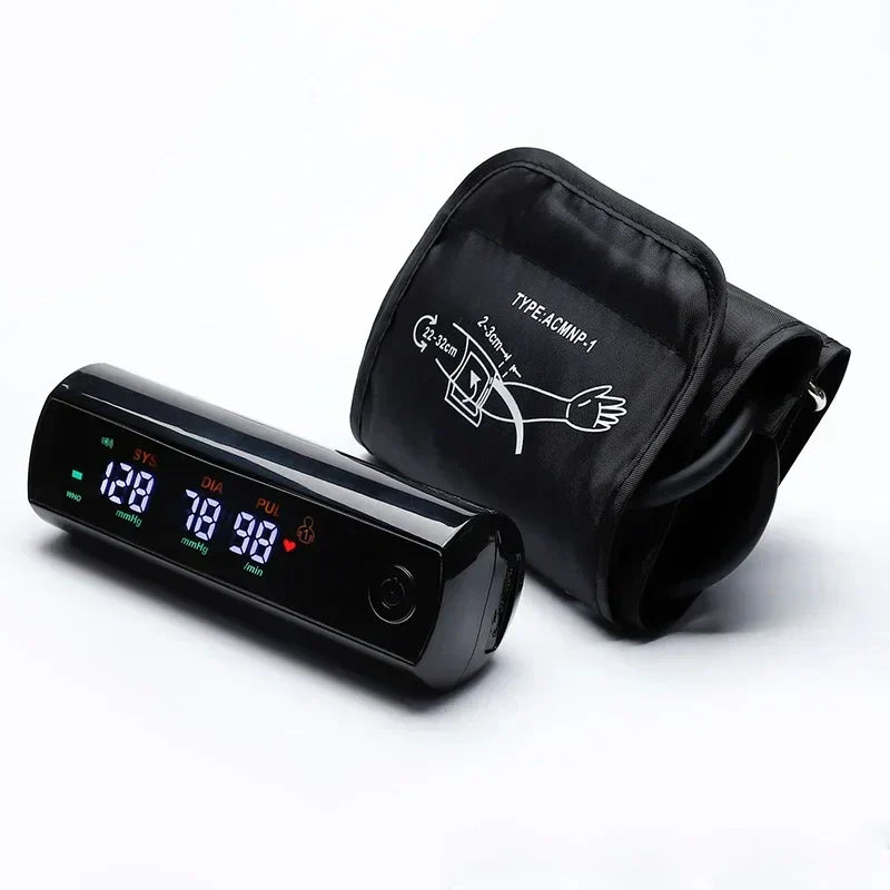Rechargeable LCD Arm Blood Pressure Monitor with Voice