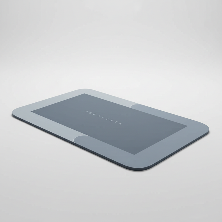 Comfortable quick-dry bathmat, promoting bathroom safety with its non-slip, hygienic design