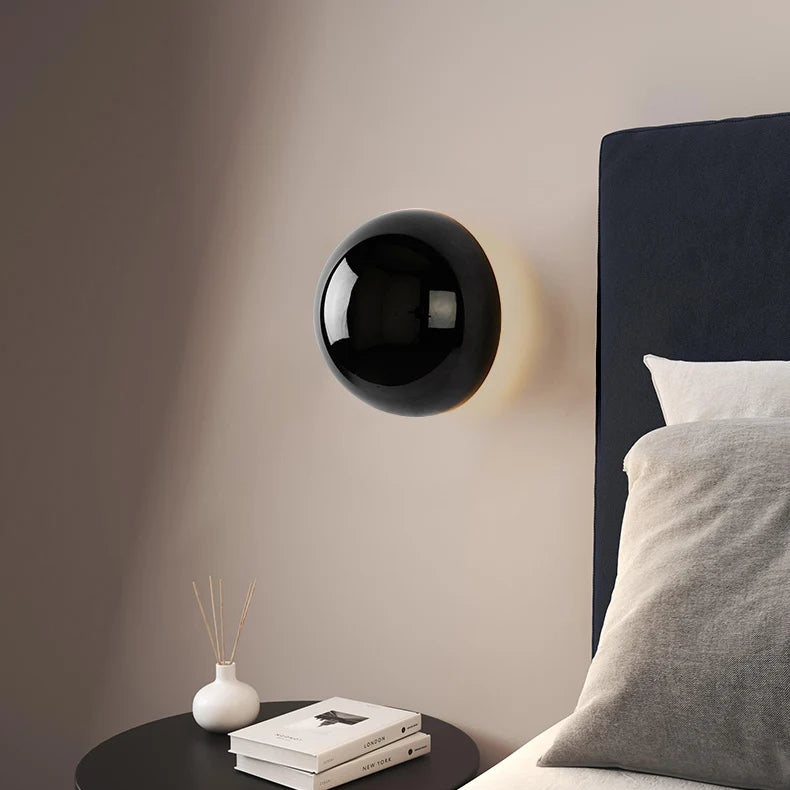 Vintage-inspired architectural wall lamp, LED lighting for a sophisticated and retro home decor.