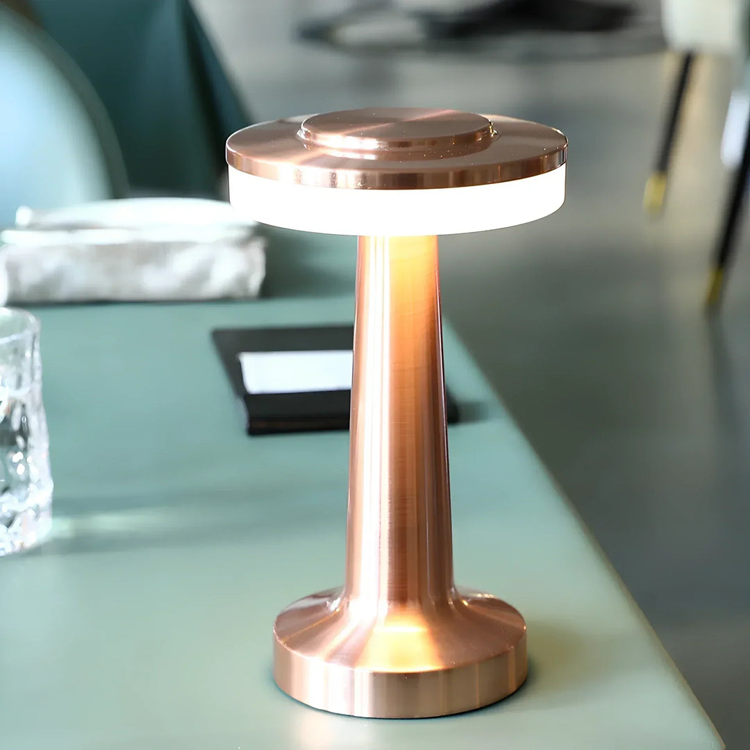 Premium wireless retro LED lamp, dimmable brightness for perfect home lighting.