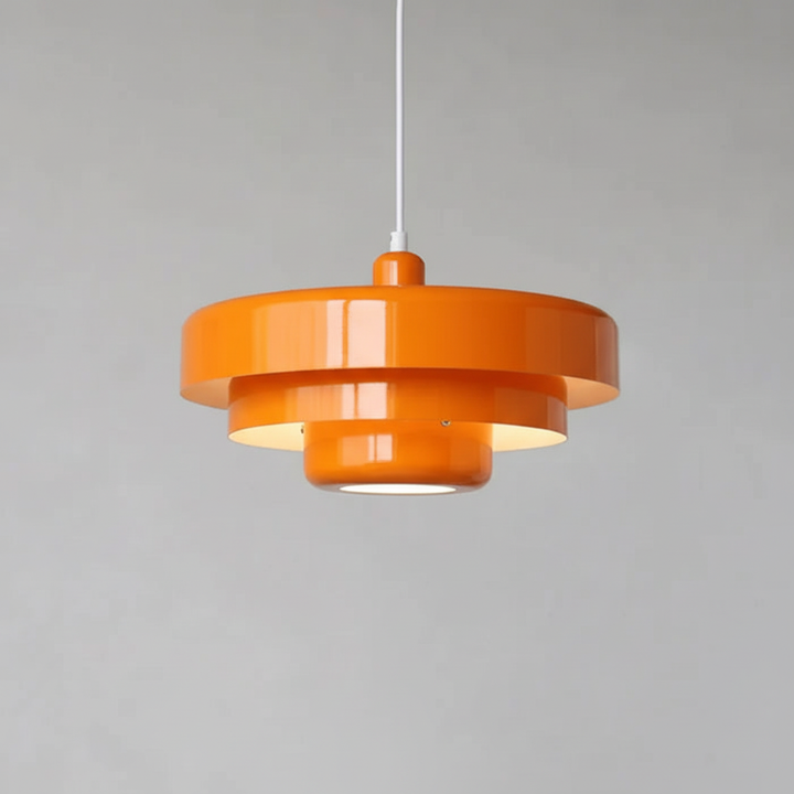 Modern retro pendant light, industrial style metal ceiling lamp by LightDream.