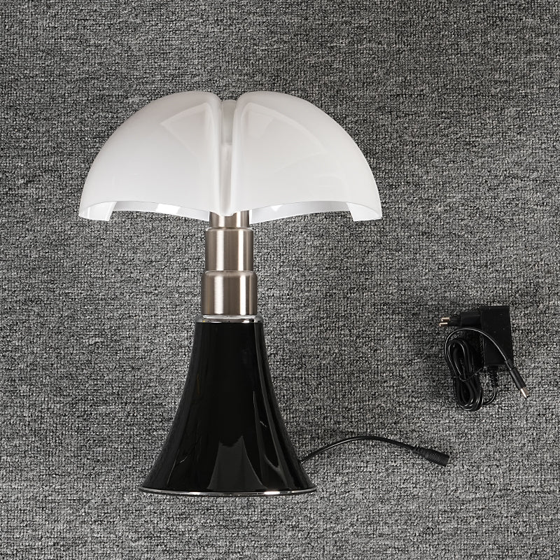 Retro LED table lamp, ClassicGlow, with warm ambient lighting, perfect for bedroom or living room decor