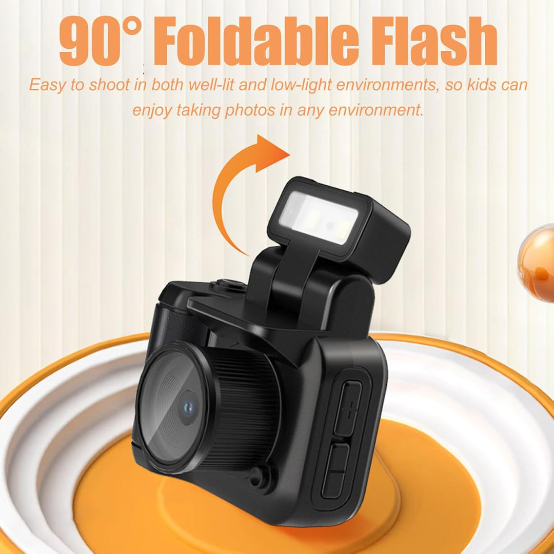 Rivoma mini photo camera, 1080P high-definition, retro design for vintage gadget lovers