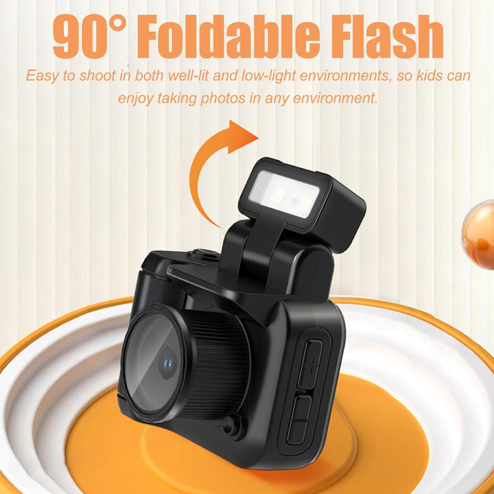Keychain digital camera by Rivoma, 1080P video quality, compact and retro-inspired