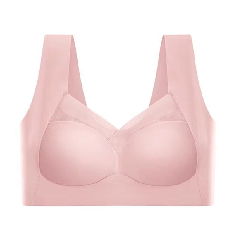 Women's underwear: seamless push-up bra in polyamide blend for ultimate comfort