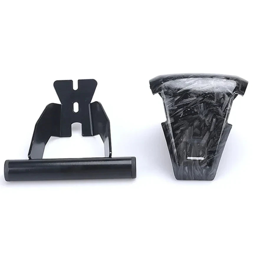 ForzaMount Motorcycle GPS & Phone Navigation Bracket. Secure 1-inch handlebar mount for Honda NSS350.