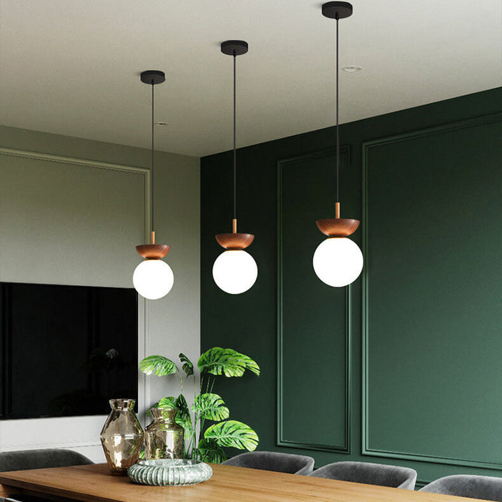 Adjustable Japanese style LED ceiling light. Modern, energy-efficient home lighting.