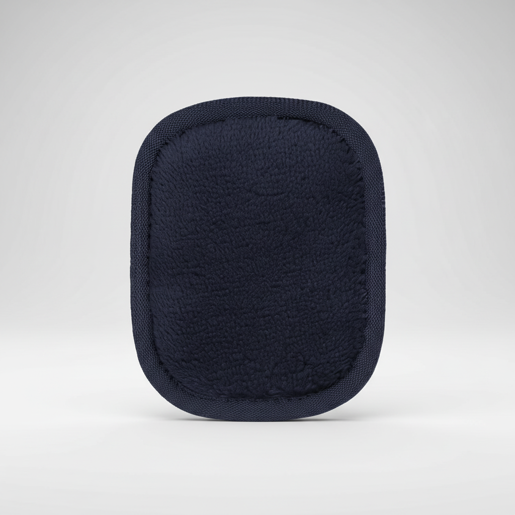 CleanAway reusable makeup remover pads in a bathroom setting, promoting sustainable beauty routine