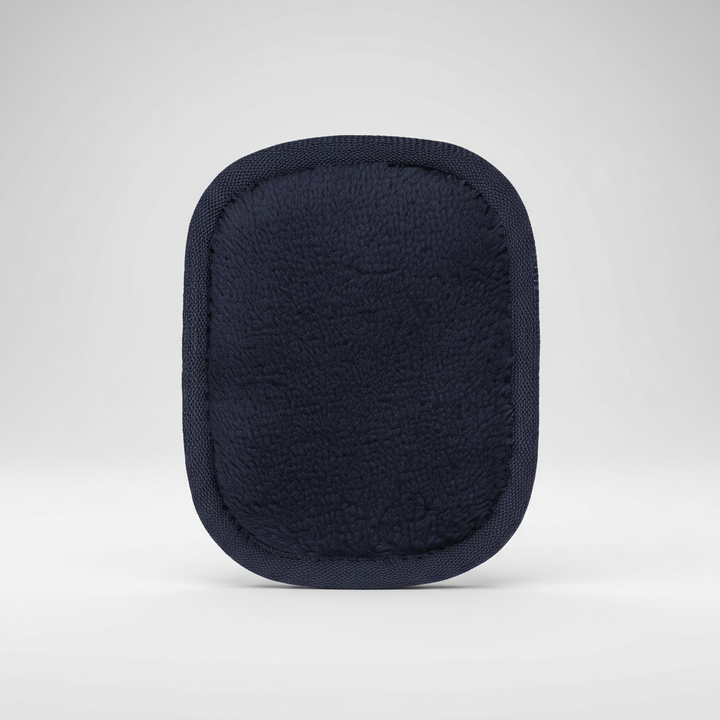 CleanAway reusable makeup remover pads in a bathroom setting, promoting sustainable beauty routine