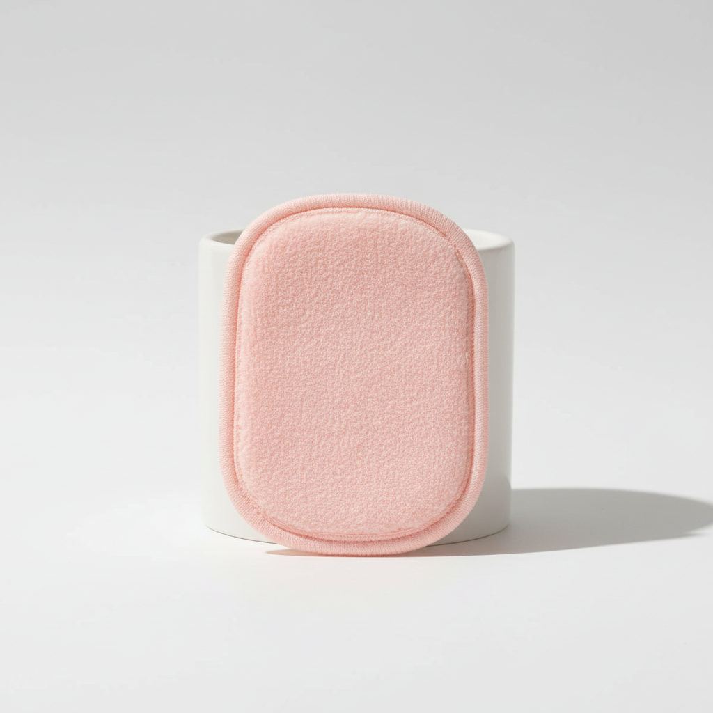 Various CleanAway reusable makeup remover pads, some folded, some open, showcasing the full set