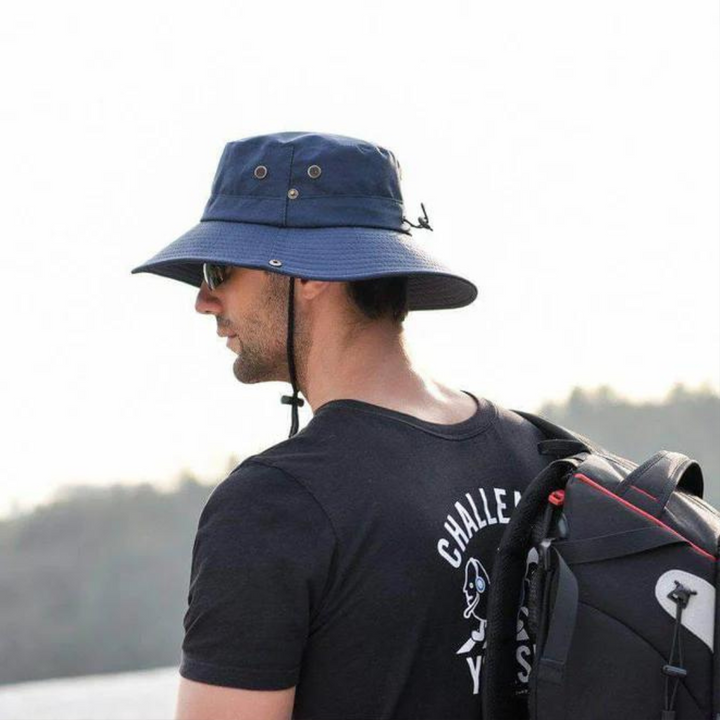 ShieldFlex Pro, the ultimate unisex waterproof and UV protective outdoor bucket hat