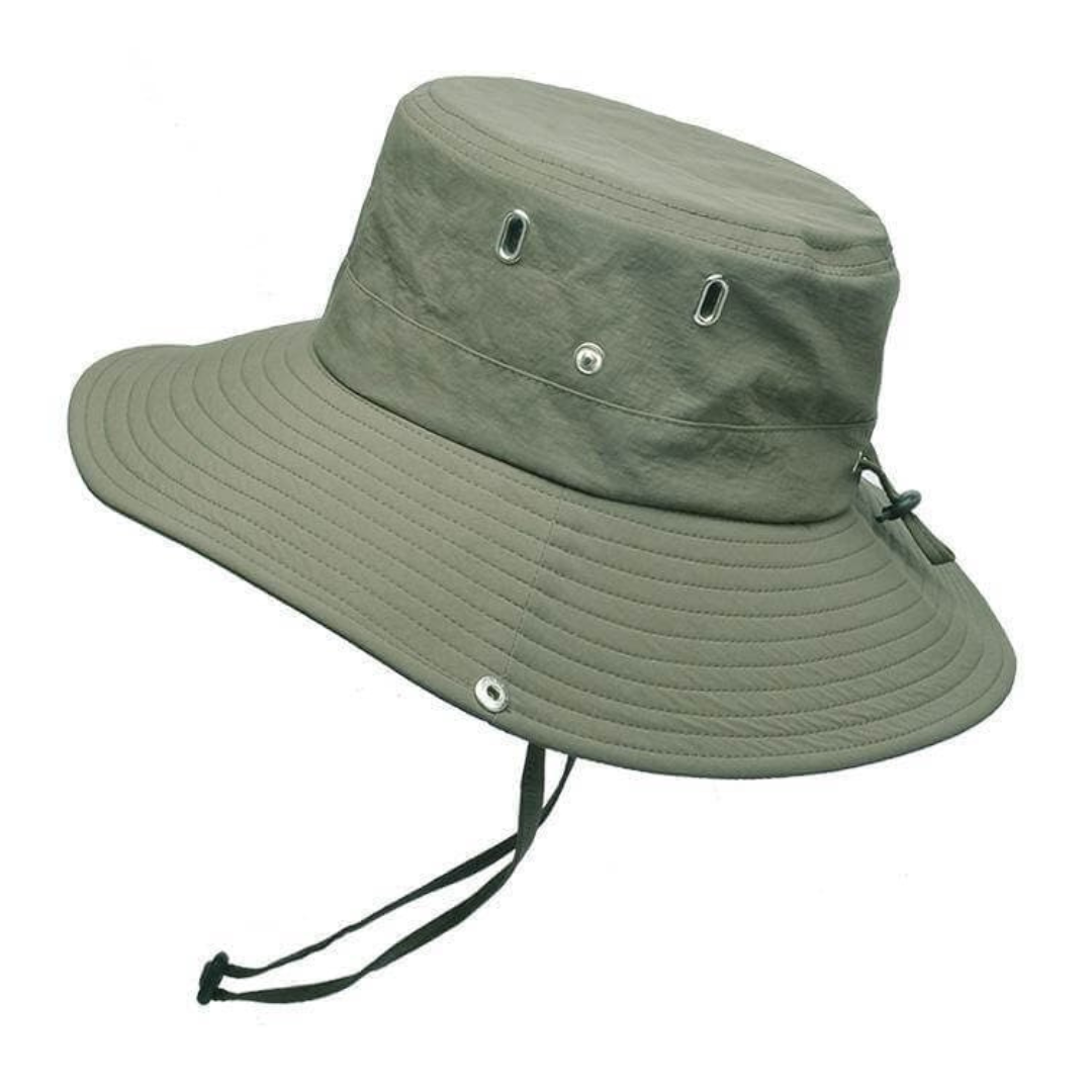 Unisex black ShieldFlex Pro bucket hat for sun protection and outdoor activities