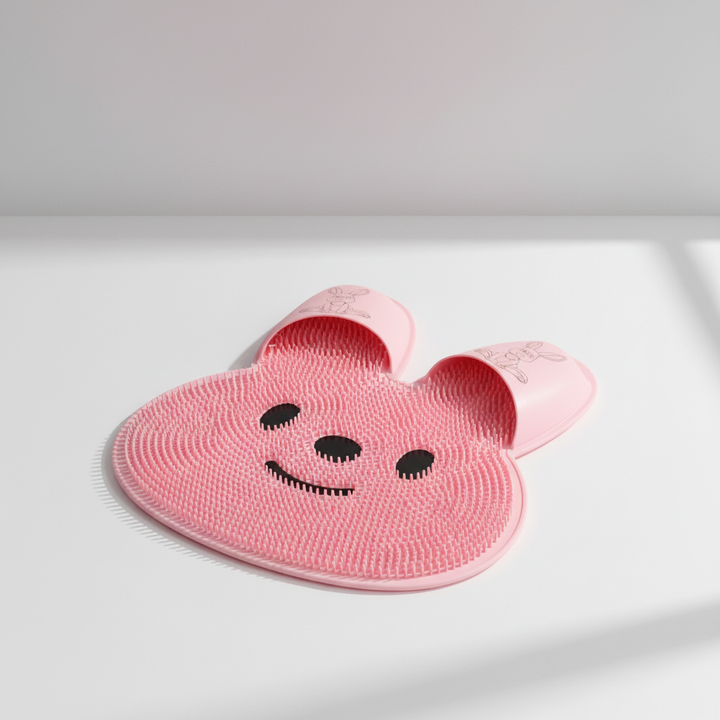 Durable silicone foot spa mat, essential for non-slip bathroom safety and rejuvenating foot massages