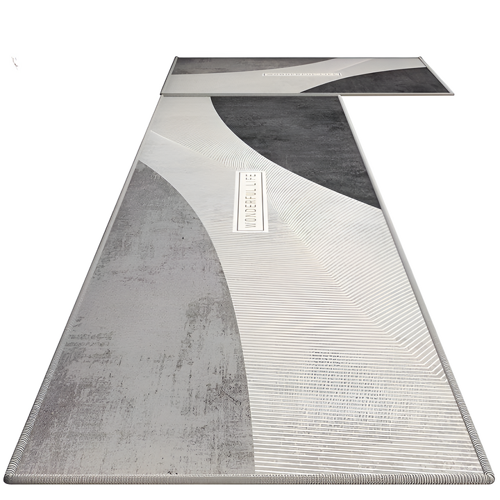 Washable kitchen floor mat. Super soft, absorbent, and anti-slip comfort rug for home decor.