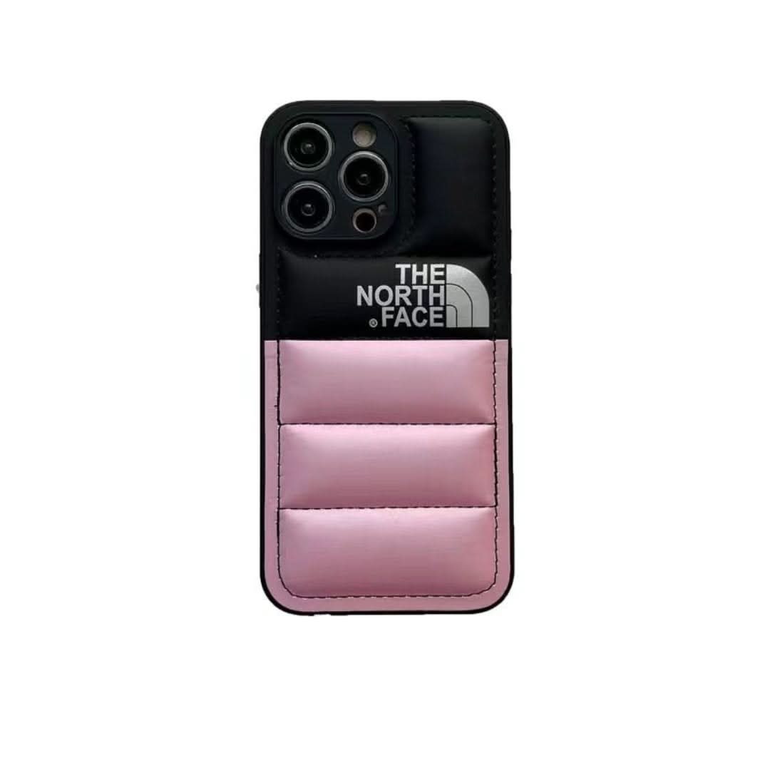 Protective mobile accessory: soft puffer iPhone cover, shock-absorbing
