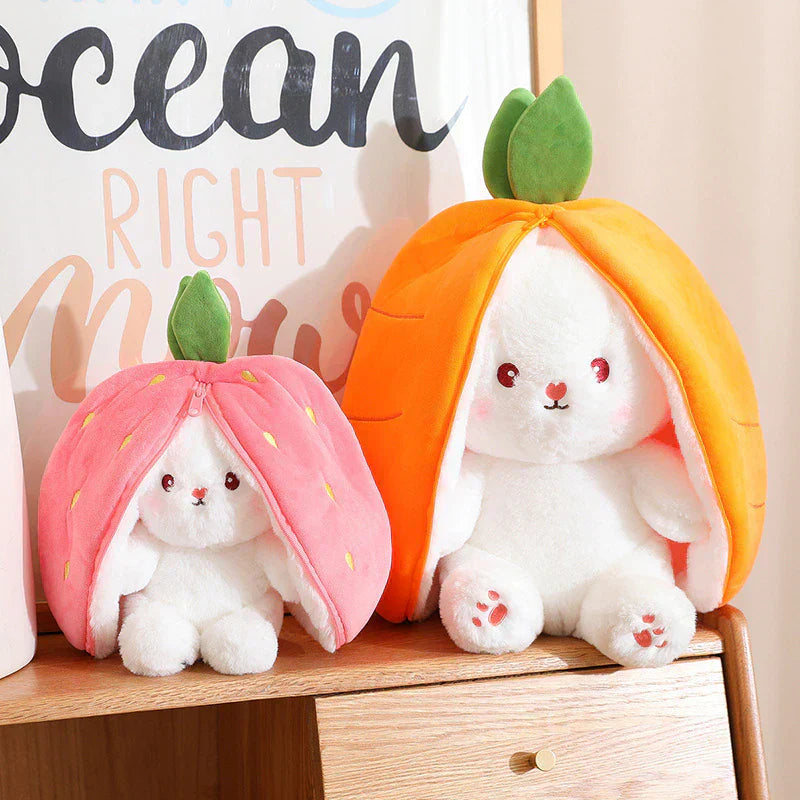 Beautifully crafted plush bunny, designed for maximum cuddle appeal.