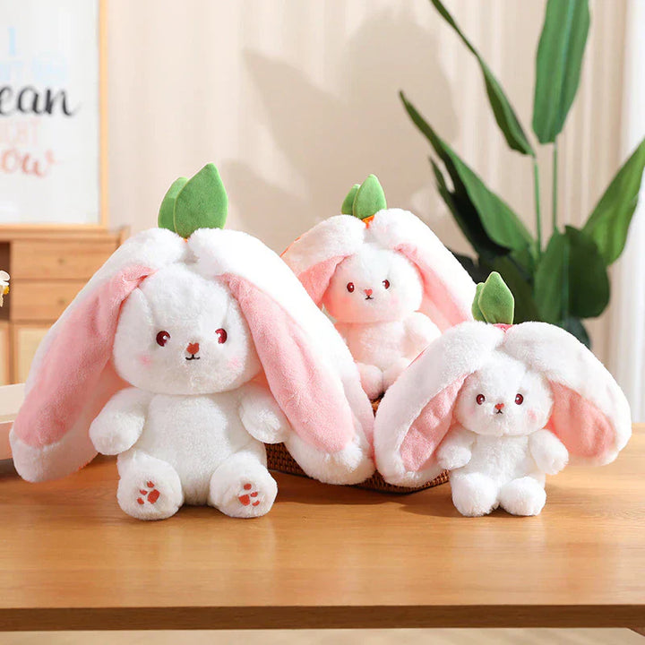 Lovable unisex stuffed rabbit, bringing joy and comfort to kids.