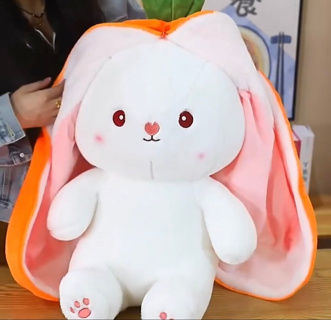 Sweet rabbit cuddle toy, a perfect present for newborns and toddlers.