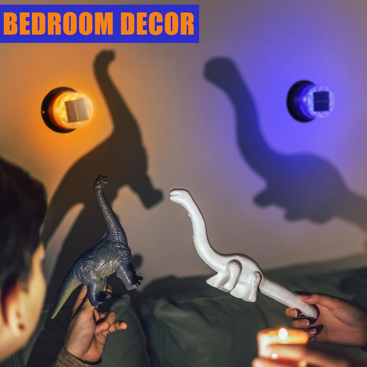 Waterproof solar strobe light in amber, showcasing its magnetic back for easy attachment and use as a safety light.