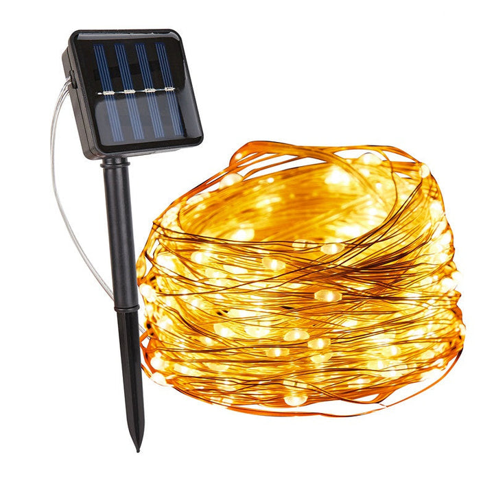 Sustainable soloar powered lights, adding a magical touch to garden decor