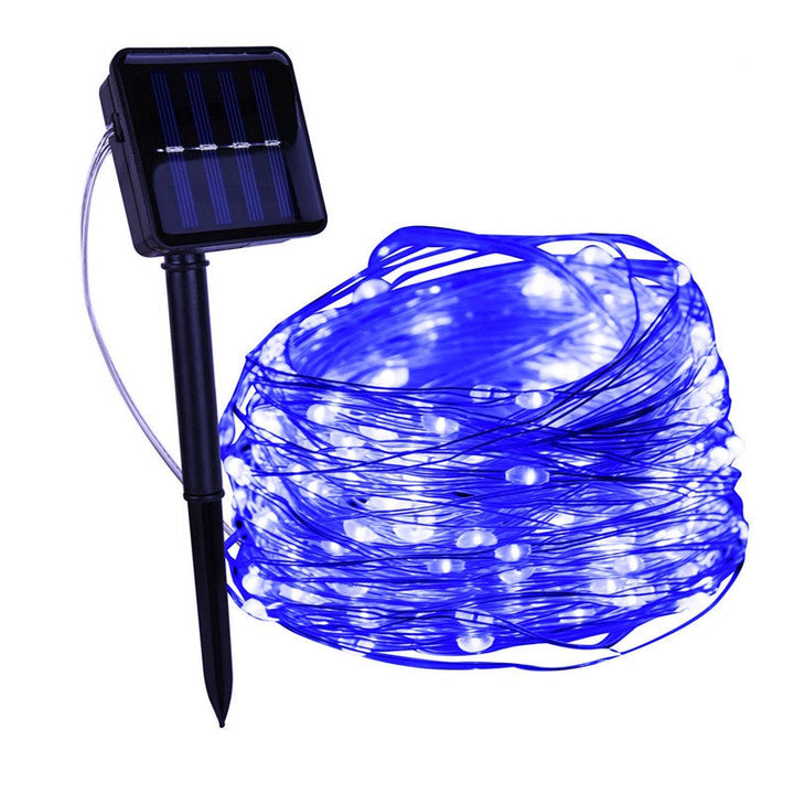 Versatile soloar powered string lights, perfect for any outdoor garden decor