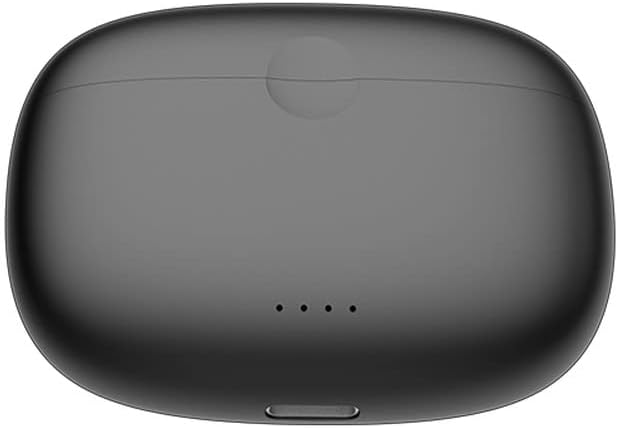 Detailed view of the Sonetra noise cancelling earbud's eartip and speaker, designed for optimal sound and comfort.