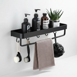 16 inches with towel hook