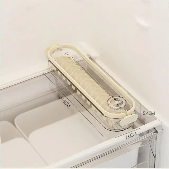 Neat, stackable food prep containers with airtight lids for refrigerator. Keep food fresh & organized.