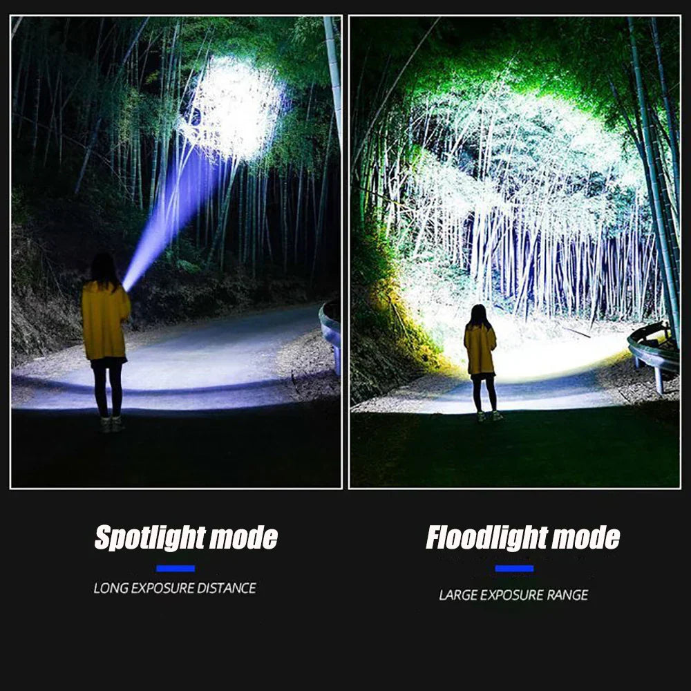 Striker camping light: a rechargeable 10000 lumen LED torch, perfect for outdoor enthusiasts