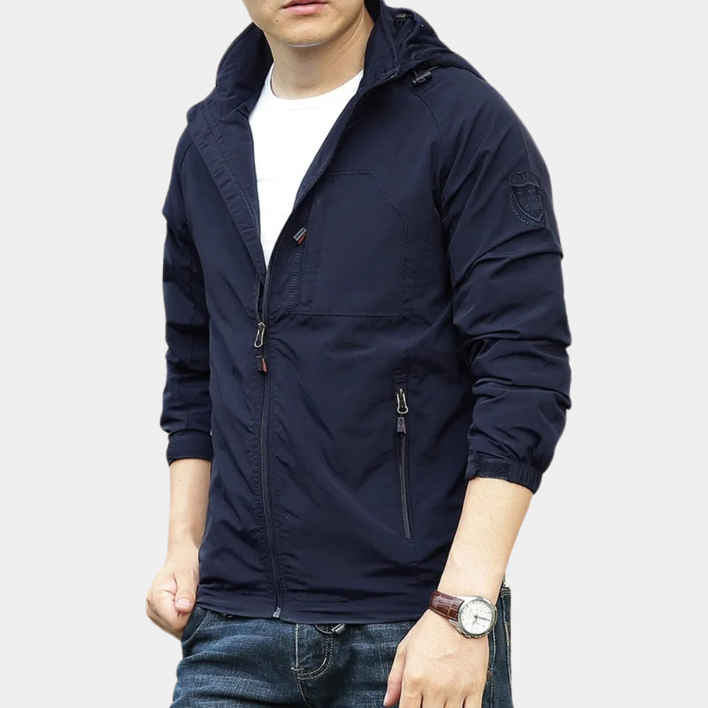 Fashionable men's autumn jacket, a comfortable and practical choice for daily casual wear.