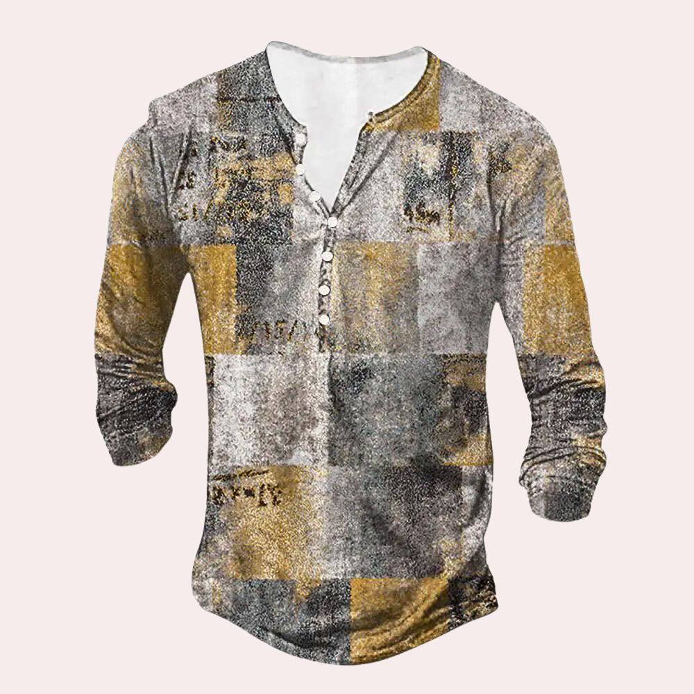 Vibrant Luca men's comfort sweatshirt. Stylish long-sleeve pullover, great for casual wear & modern men's fashion.