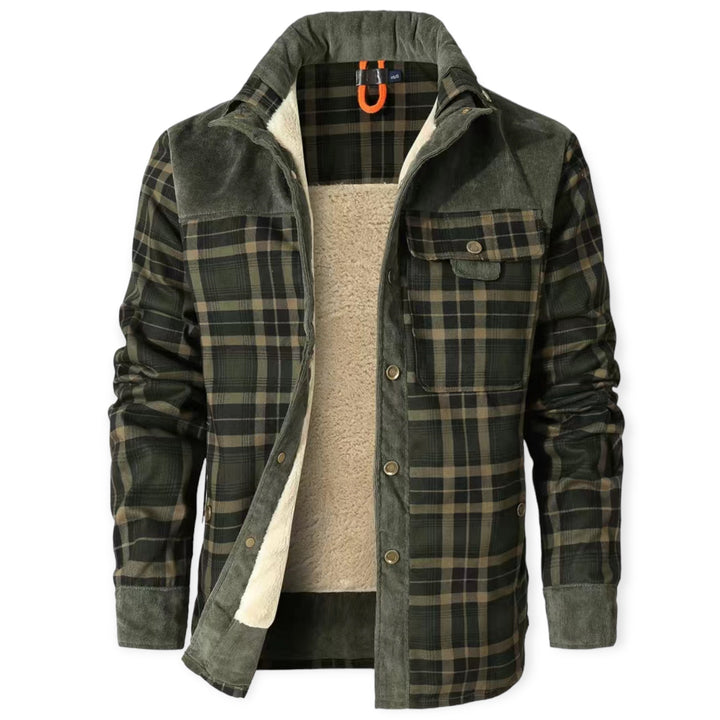 Practical & stylish men's insulated vest for ultimate warmth in winter & fall.