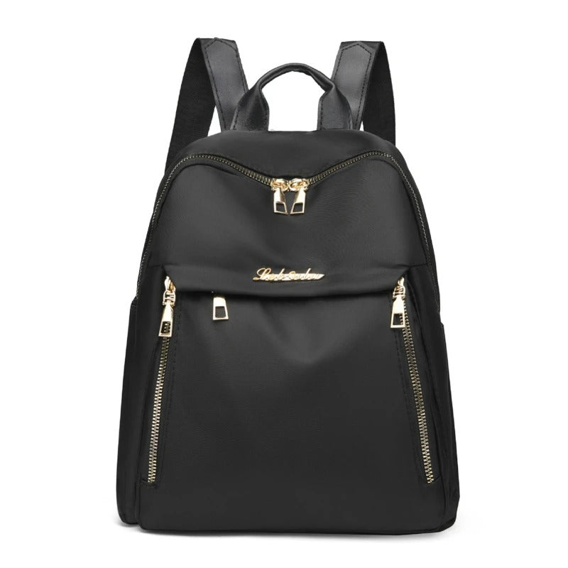 Stylish women's PU leather travel backpack, perfect for daily commutes, weekend trips, and fashion-forward travelers.